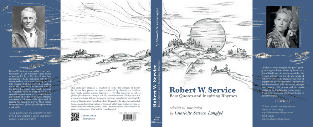 Robert W. Service by Charlotte Longépé